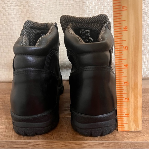 Red Wing Shoes Mens 9.5 3E Black Steel Toe Boots - Picture 8 of 12